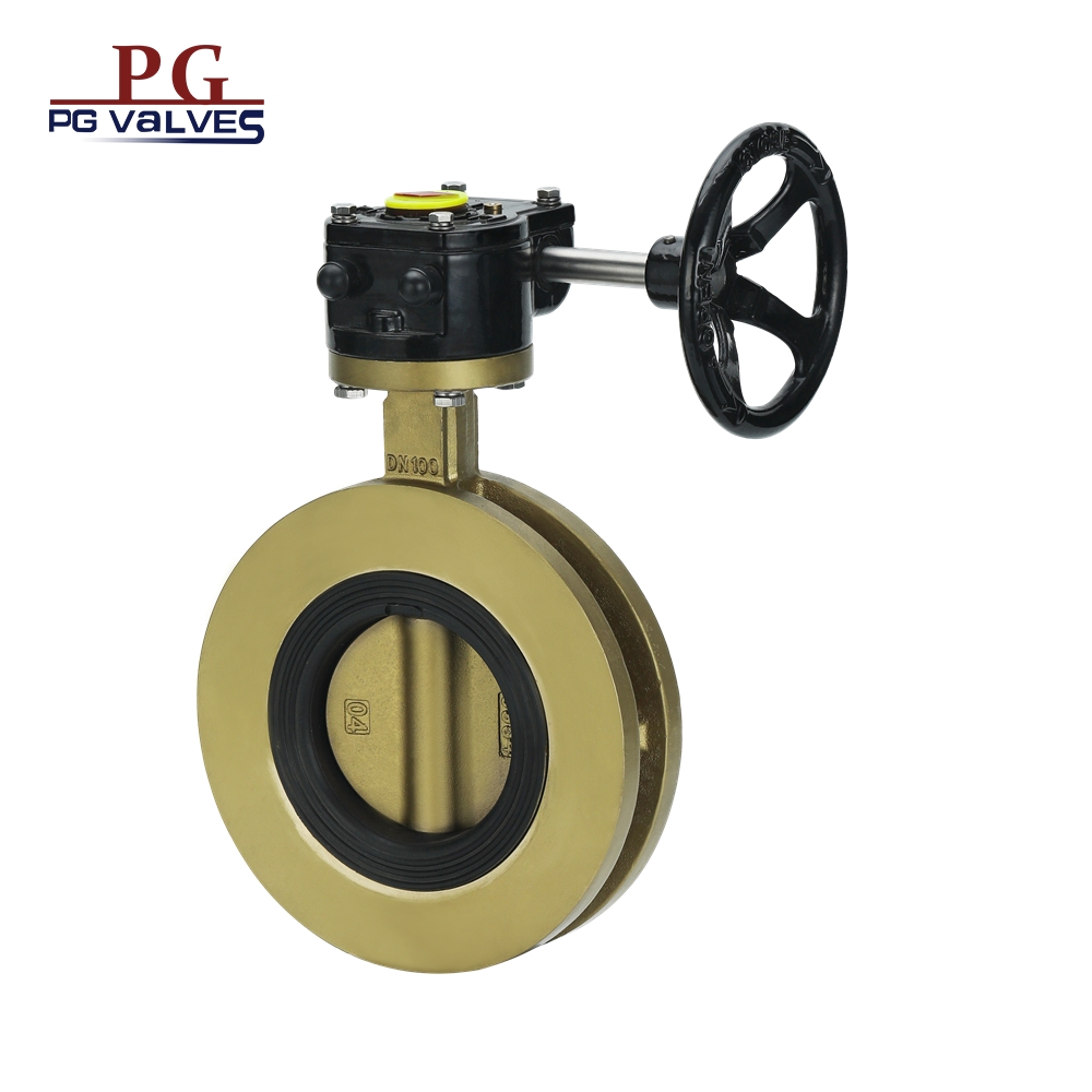 Aluminum Bronze U Type Butterfly Valve