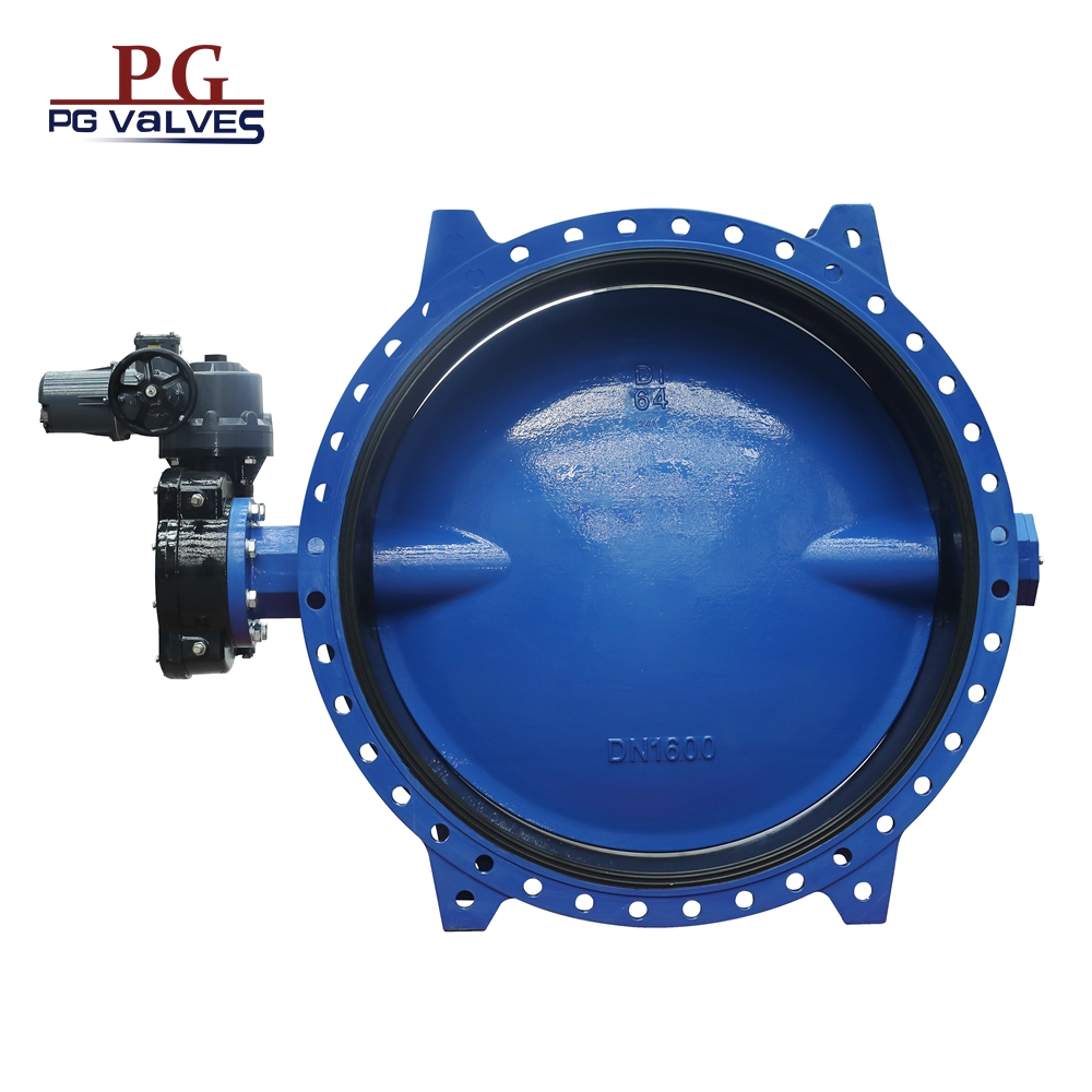 Vulcanized Seat Concentric Flange Butterfly Valve