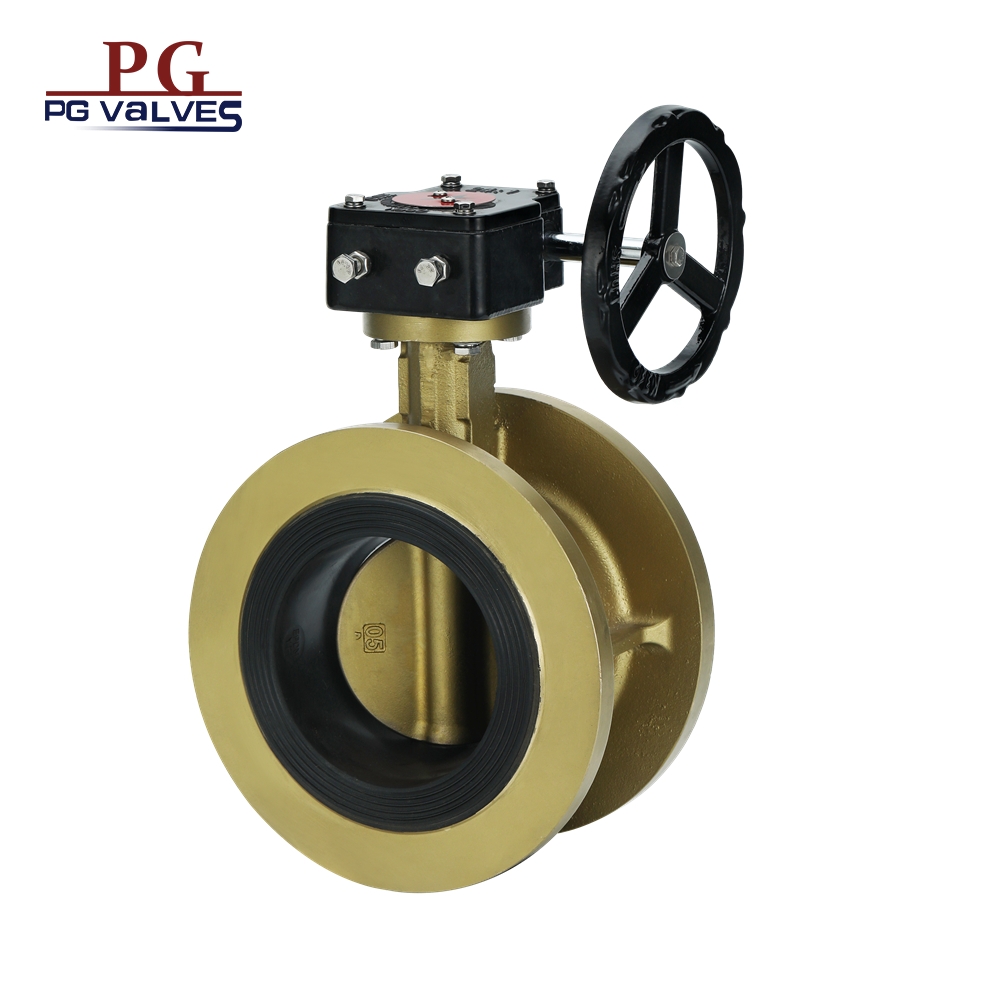 Aluminum Bronze Flange Butterfly Valve