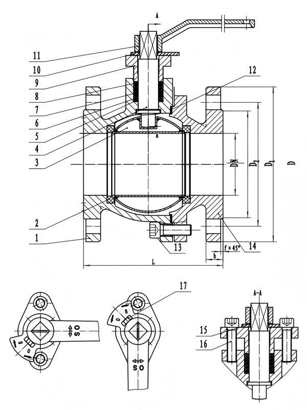 PN16 Ball Valve